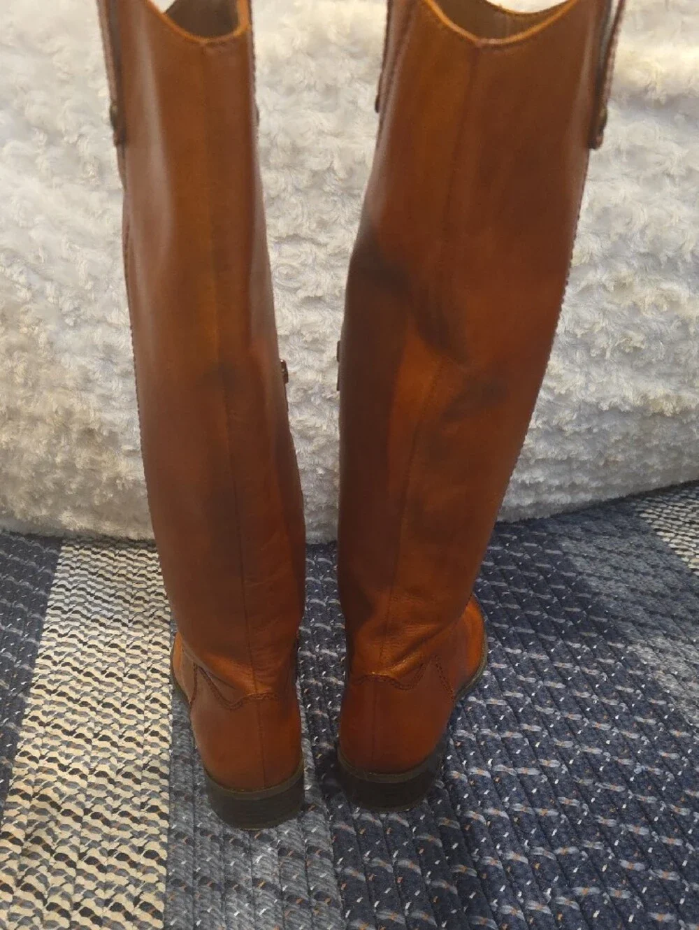 Women's Tall INC  Riding Boots in Cognac Brown